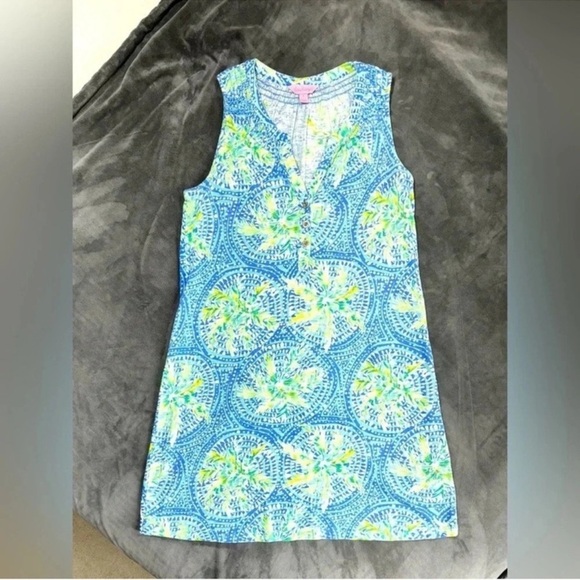 Lilly Pulitzer Bennett Blue Essie Dress - Picture 2 of 6
